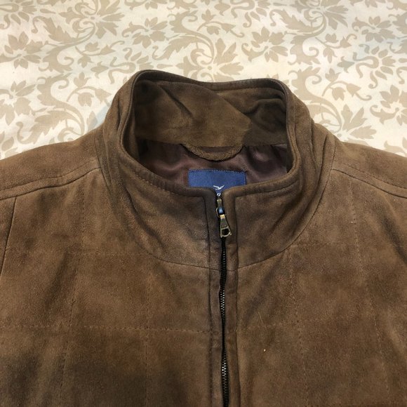 Faconnable brown goat skin vest - Picture 5 of 8